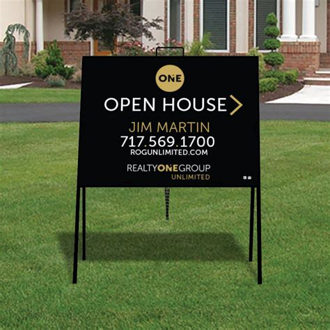 open house sign metal clips|Real Estate Sign Fasteners and Frames .